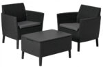 Набор балконной мебели Salemo Balcony Set графит