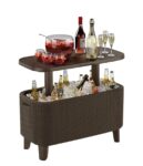 Стол Bevy Bar Large Cool Bar коричневый
