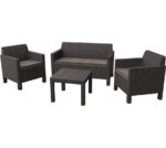 Дачная мебель Orlando set with small table коричневая