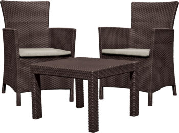 Набор балконной мебели Rosario balcony set коричневый
