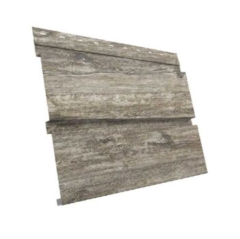 Металлический софит Квадро брус без перфорации 0,45 Print Elite Nordic Wood