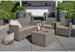 Набор мебели CORONA SET WITH CUSHION BOX капучино