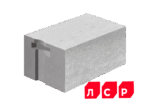 Газобетон ЛСР Сертолово D400 300х250х625 мм