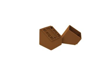 Крепление балясины наклонное UNODECK алюминий орех
