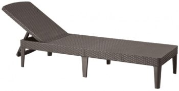 Шезлонг садовый Jaipur Sun lounger капучино