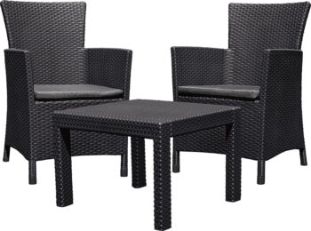 Набор балконной мебели Rosario balcony set графит