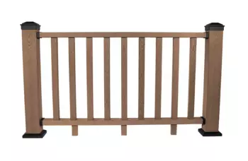 Ограждение из ДПК SINGARAJA 3D Wood 125х960х1575 мм песочное