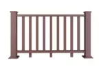 Ограждение из ДПК DENPASAR No Wood 100х960х1550 мм коричневое