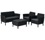 Дачная мебель Salemo Set графит