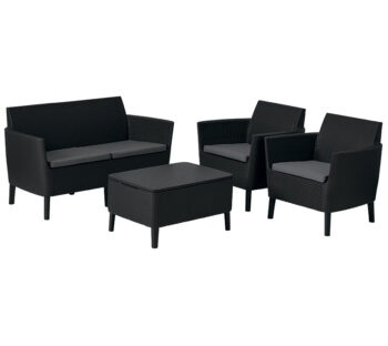 Дачная мебель Salemo Set графит