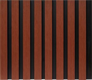 Реечная фасадная панель  POLIVAN Nusadua брусковая двухцветная 3D CO-EXTRUSION 13х177х3600 мм терракота