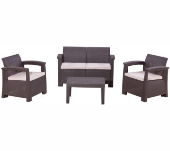 Набор мебель для террас RATTAN Comfort 4 венге