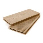 Террасная доска ДПК вельвет и тиснение Grand Line 22x140x3000 мм Бронзовый
