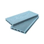 Террасная доска ДПК вельвет и тиснение Grand Line 22x140x4000 мм Синий