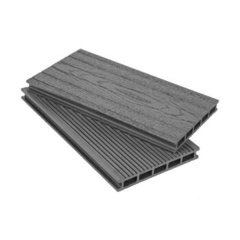 Террасная доска ДПК вельвет и тиснение Grand Line 22x160x3000 мм Графит