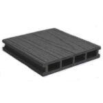 Террасная доска ДПК вельвет и тиснение MasterDeck 26x140x3000 мм Антрацит