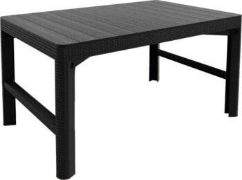 Раскладной стол Lyon rattan table графит