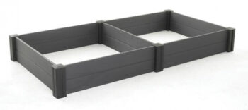 Грядка Vista Modular Garden Bed 2 pack серый
