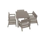 Мебель для сада DELANO WITH LIMA TABLE 160 бежевая