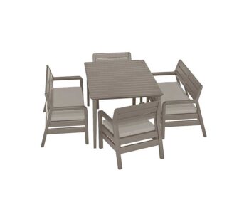 Мебель для сада DELANO WITH LIMA TABLE 160 бежевая